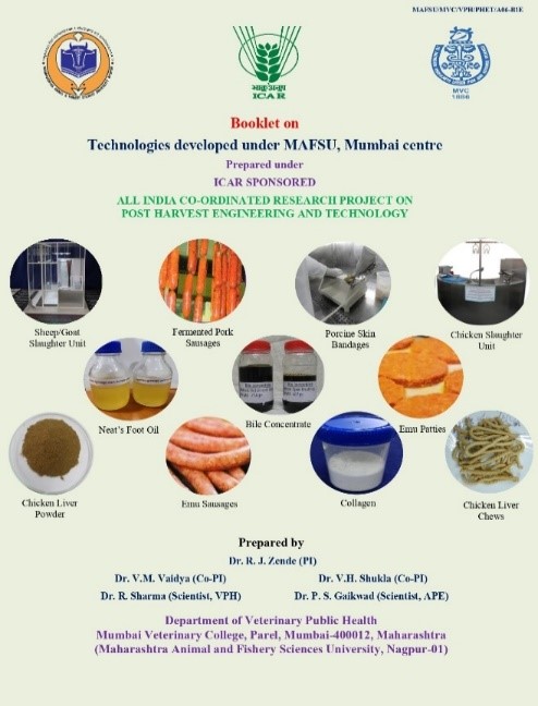 Booklet On Technology Developed Under AICRP